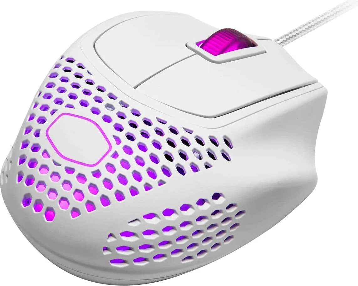 Maus Cooler Master MM720 - USB, i bardhë