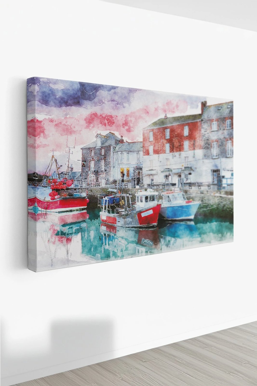 Pikturë dekorative në kanavacë, shumëngjyrëshe, Wallity, Ersyfdc28, 70x100cm