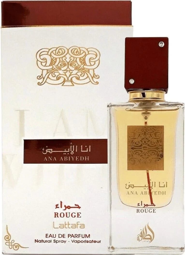Eau de Parfum Lattafa Ana Abiyedh Rouge, 60 ml