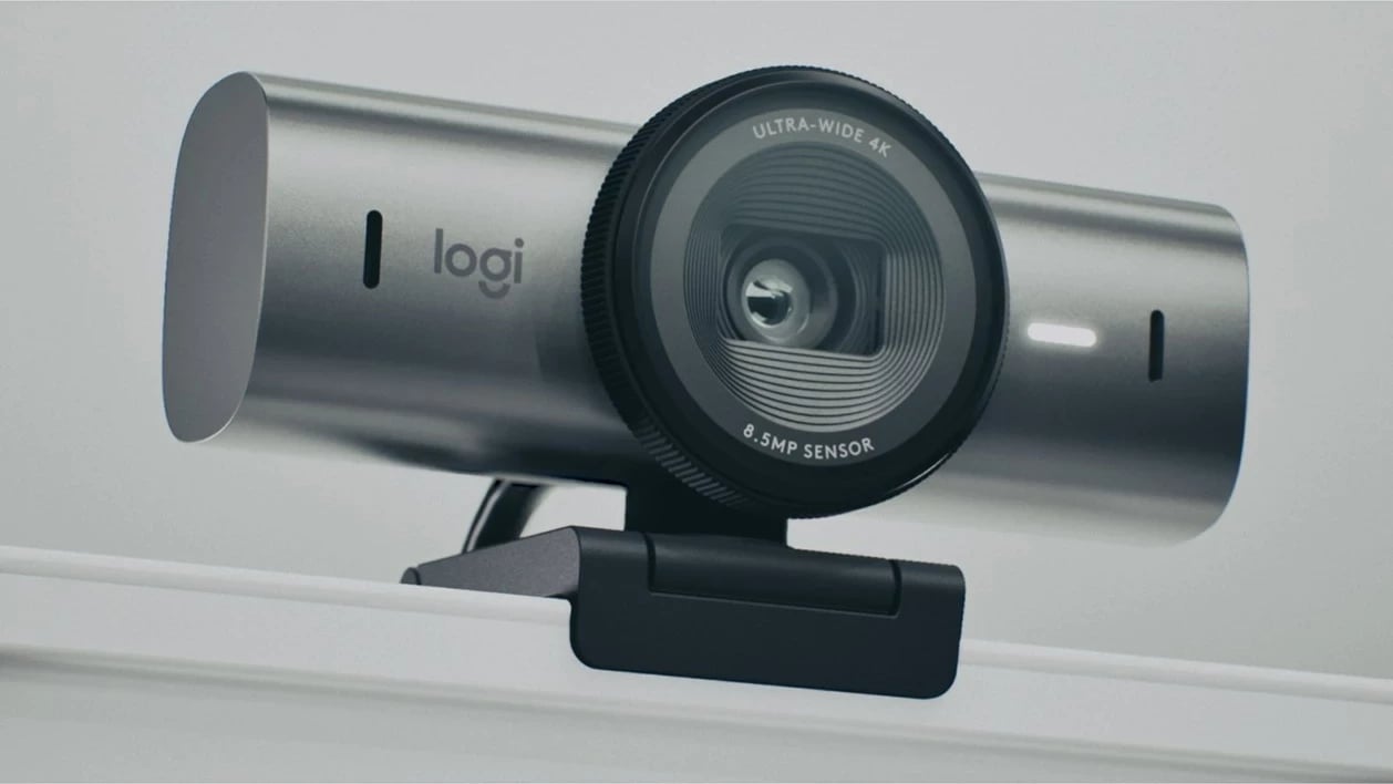 Kamerë interneti Logitech MX Brio, 4K, 8.5 MP, 3 mikrofona, Alumini