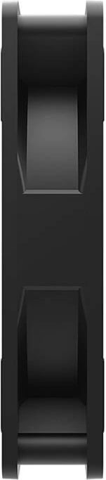 Kasë ventilator Darkflash CL12, 120x120 mm, LED, e zezë