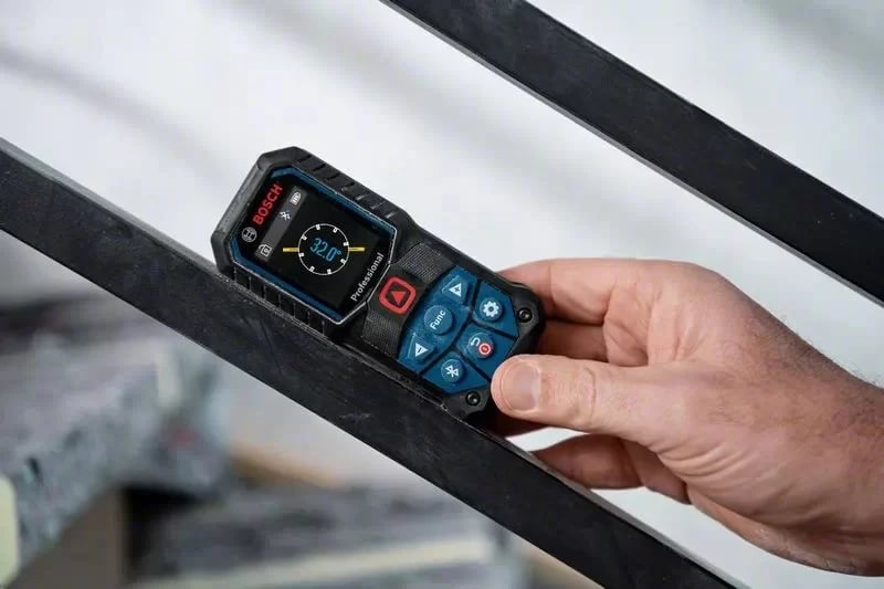 Metër distancë lazer Bosch GLM 50-27 C Professional, 50 m, Blu