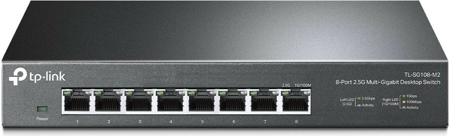 Switch TP-Link TL-SG108-M2, 8 porta 2.5GE, desktop, i zi
