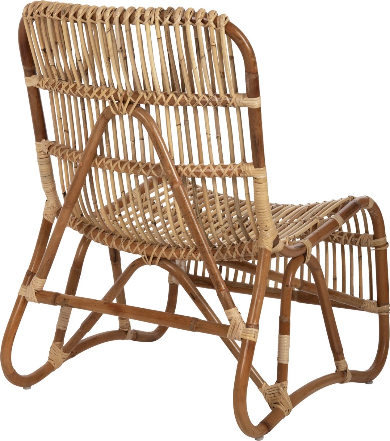 Karrige e jashtme BRONNY FH9644.01 rattan ngjyrë natyrale 60x82x92Hcm.