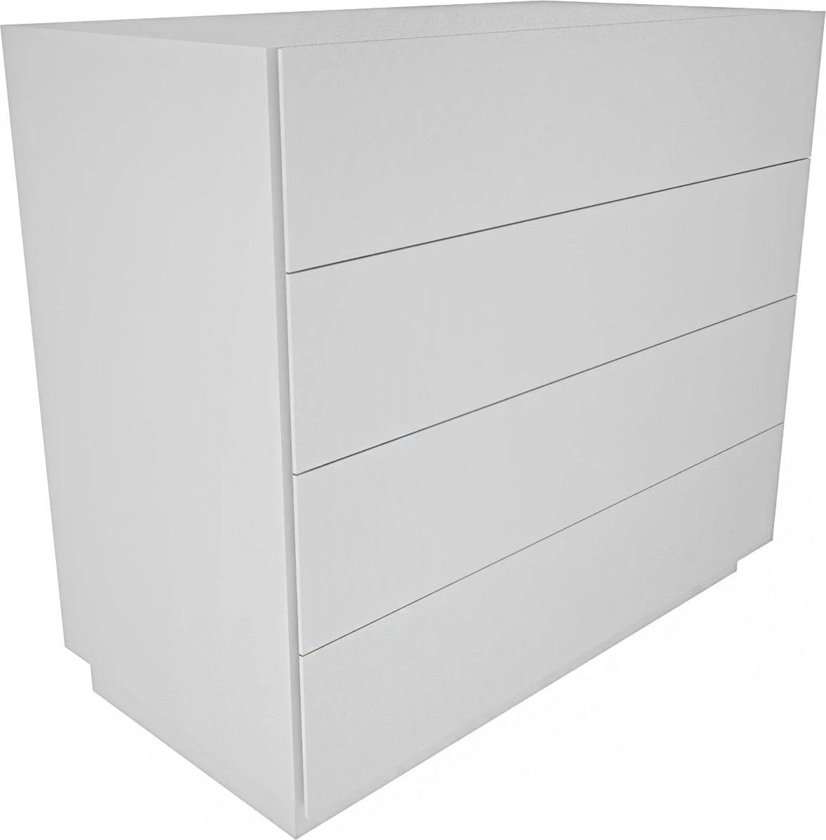 Komodë Hanah Home, Lines, e bardhë