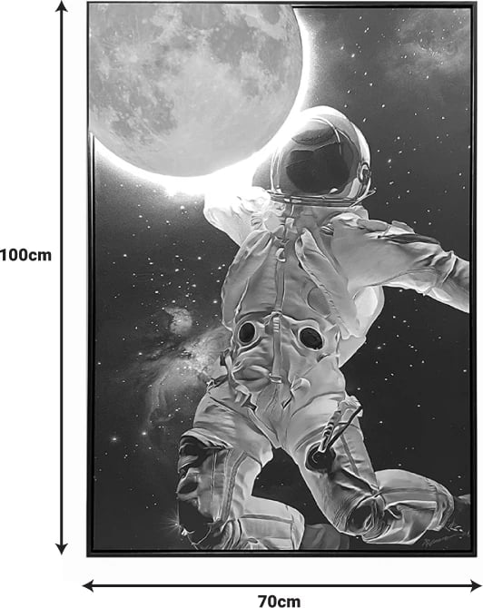 Pikturë në kanavacë Mallo Inart me kornizë, 70x3.5x100cm