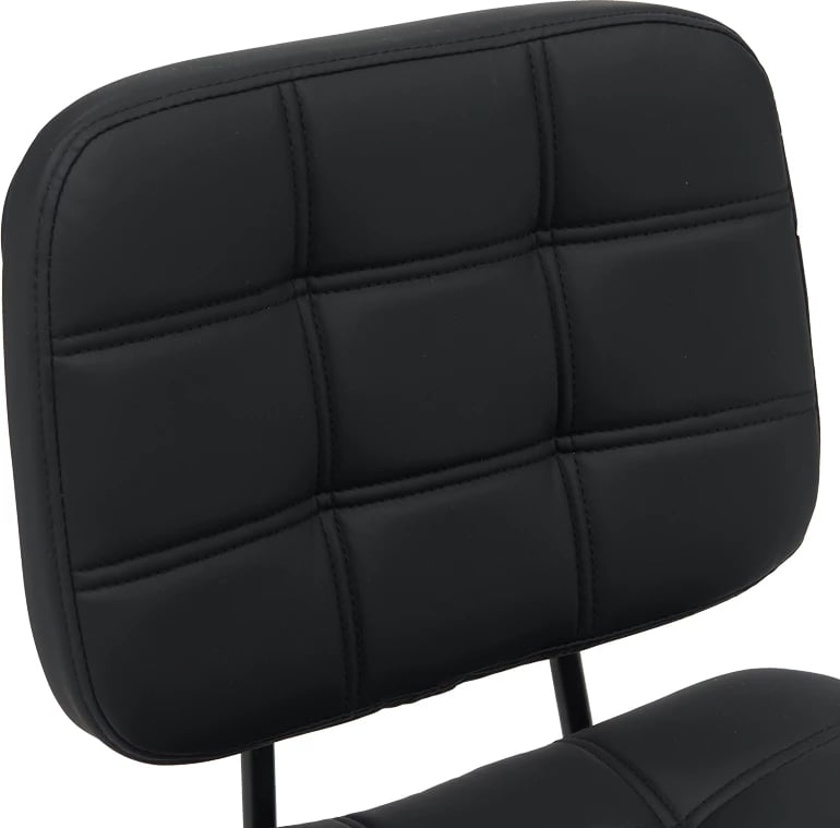 Karrige zyre Sedia pu e zezë 50x50x75-85cm