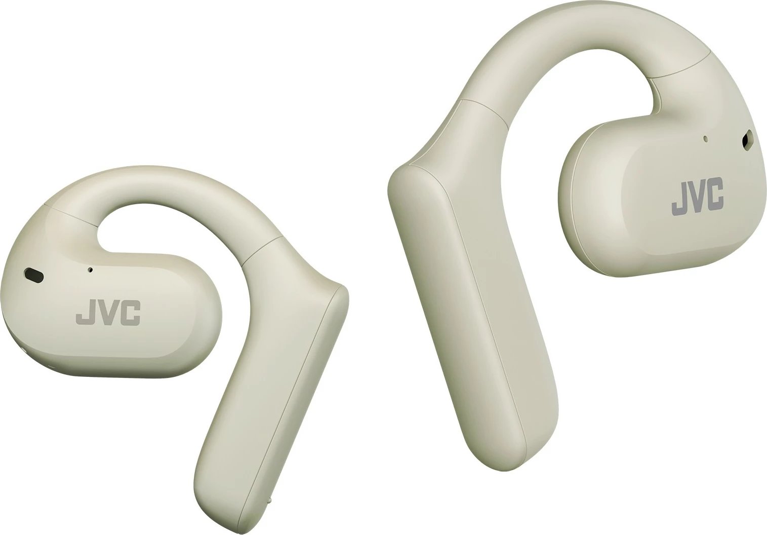 Kufje JVC Nearphone TWS, true wireless, 17 orë bateri, IPX4, të bardha