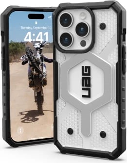 Mbështjellës UAG Pathfinder MagSafe për iPhone 15 Pro, Transparent
