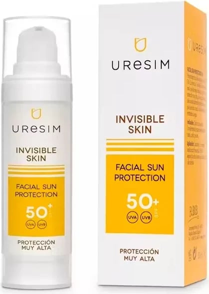 Krem për fytyrë me mbrojtje nga dielli Uresim Invisible Skin SPF50+, 30ml