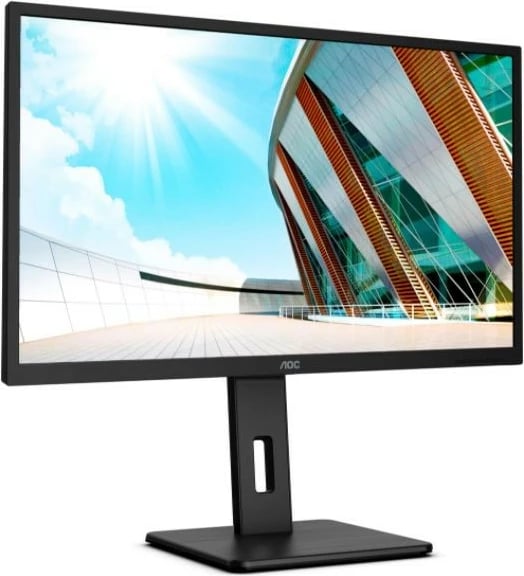 Monitor AOC Q32P2, 31.5", IPS, QHD, HDMIx2, DP, rregullim lartësie, i zi