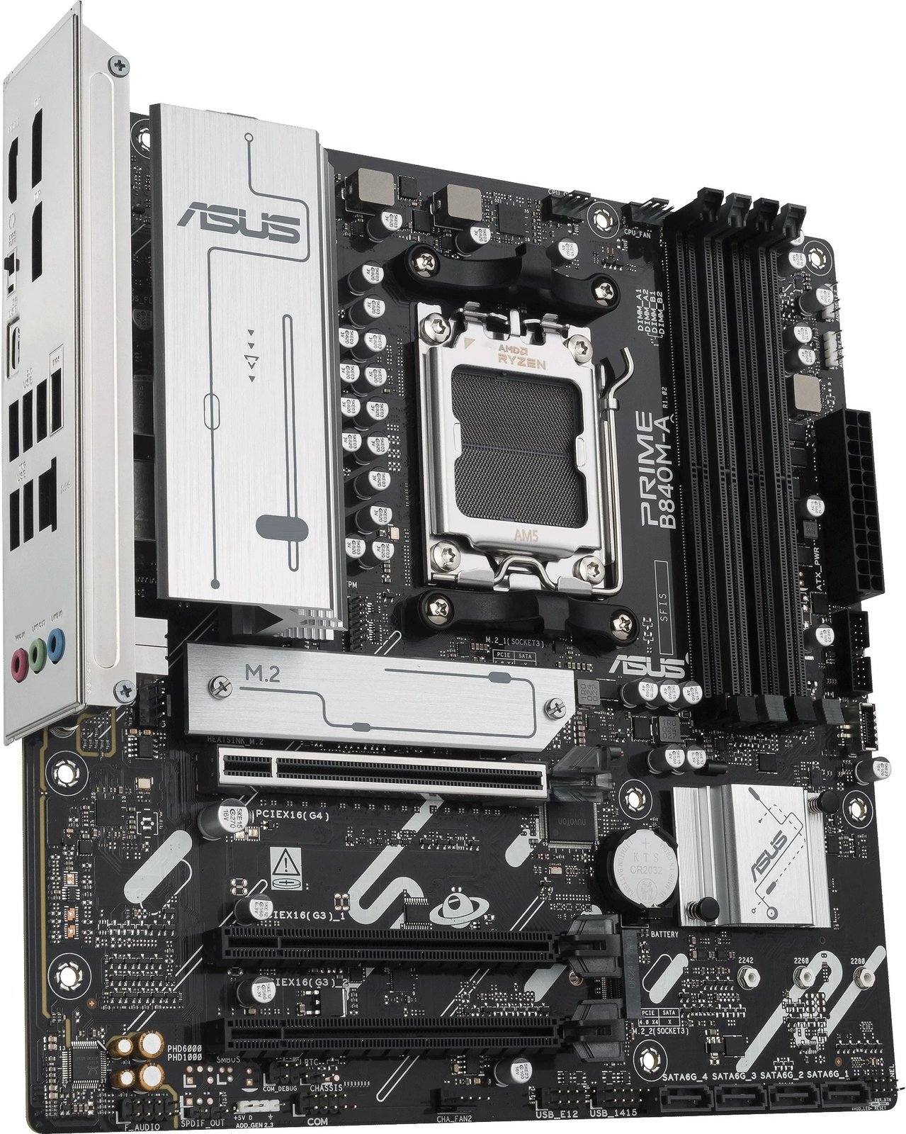 Pllakë amë ASUS PRIME B840M-A-CSM, Socket AM5, DDR5, 192 GB