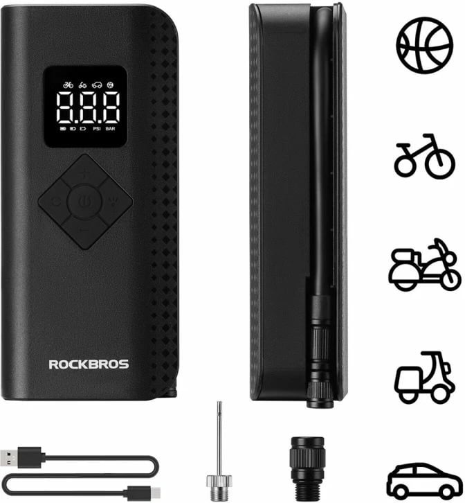 Pompë elektrike Rockbros për biçikletë