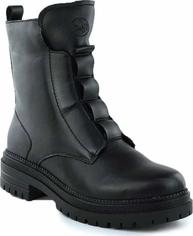 Çizme të shkurtra femra Rieker Y3160-00, të zeza