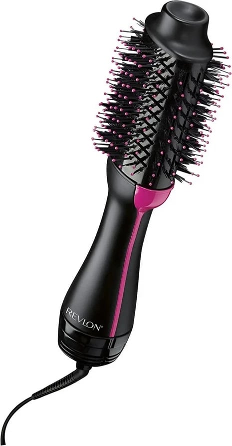 Brushë stiluese për flokë Revlon, e zezë/rozë