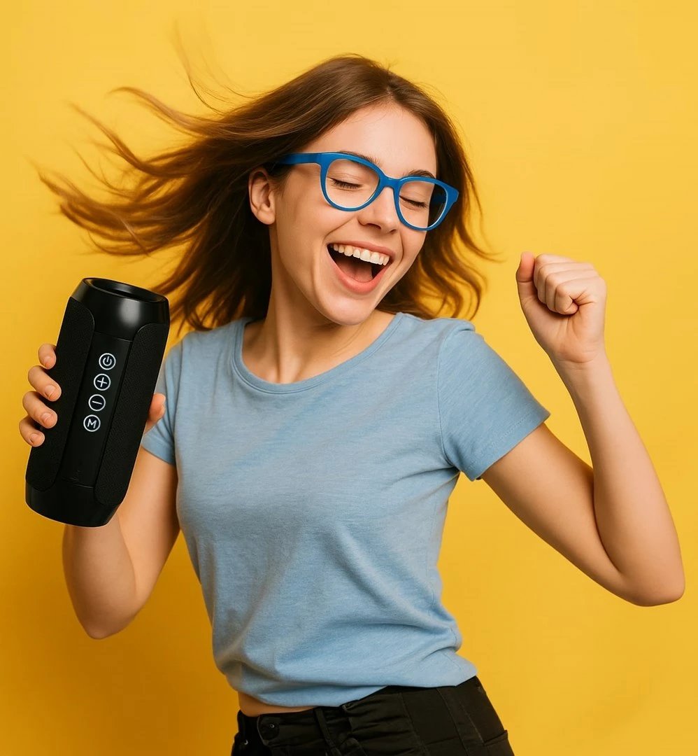 Altoparlant portativ SQUEAK SQ1008, Bluetooth 5.3, 14 W, i zi