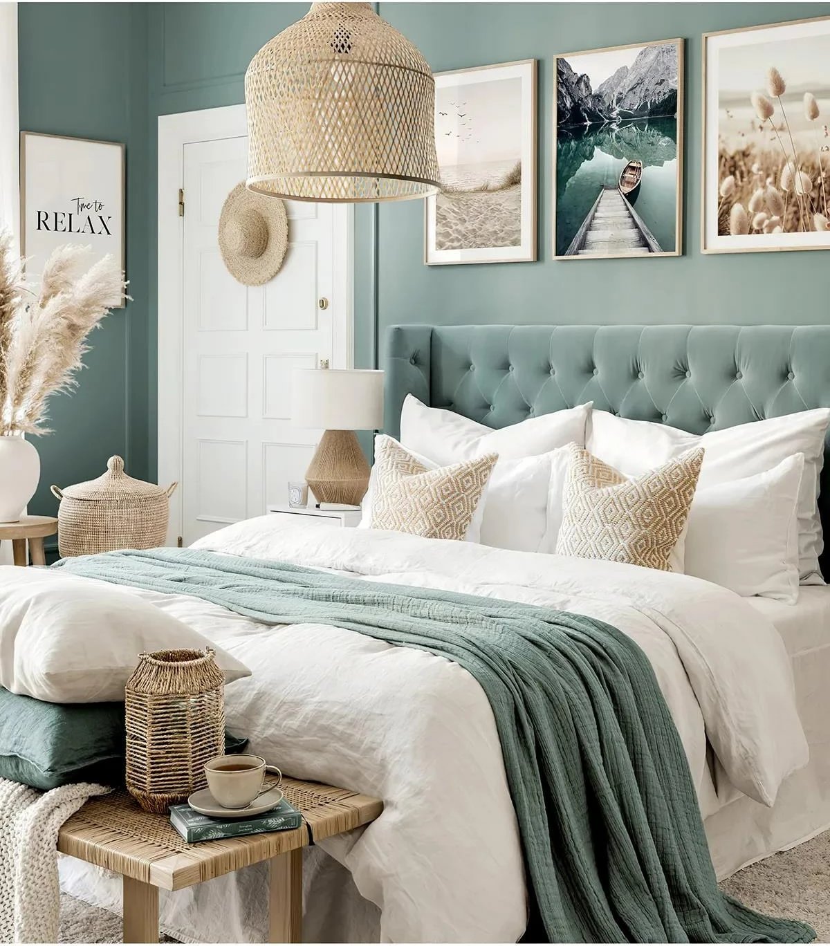 Set pikturash dekorative me kornizë, shumëngjyrëshe, Wallity, 3 copë, Artavessastko48