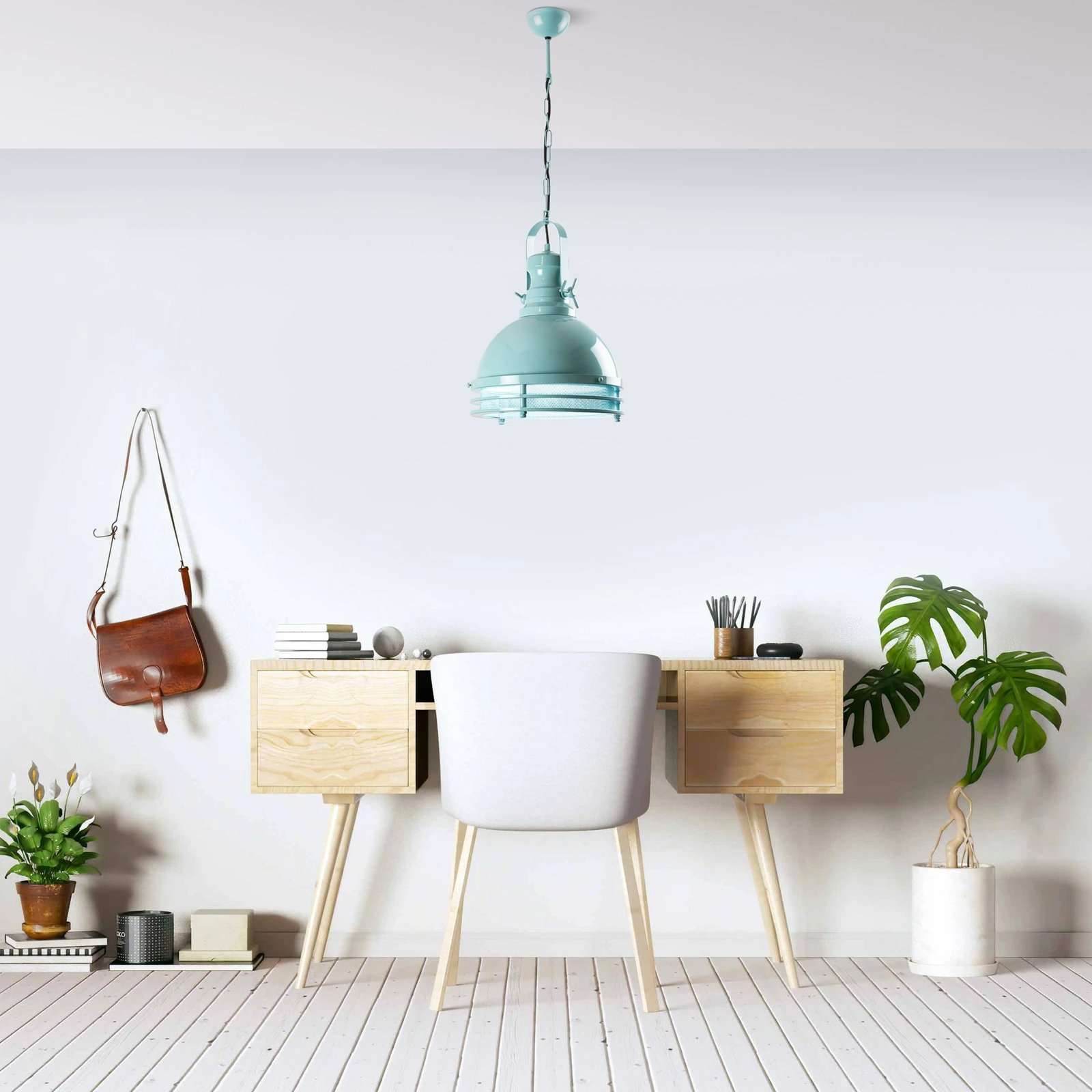 Llambë tavani Opviq, Saglam 3762, ngjyrë turquoise