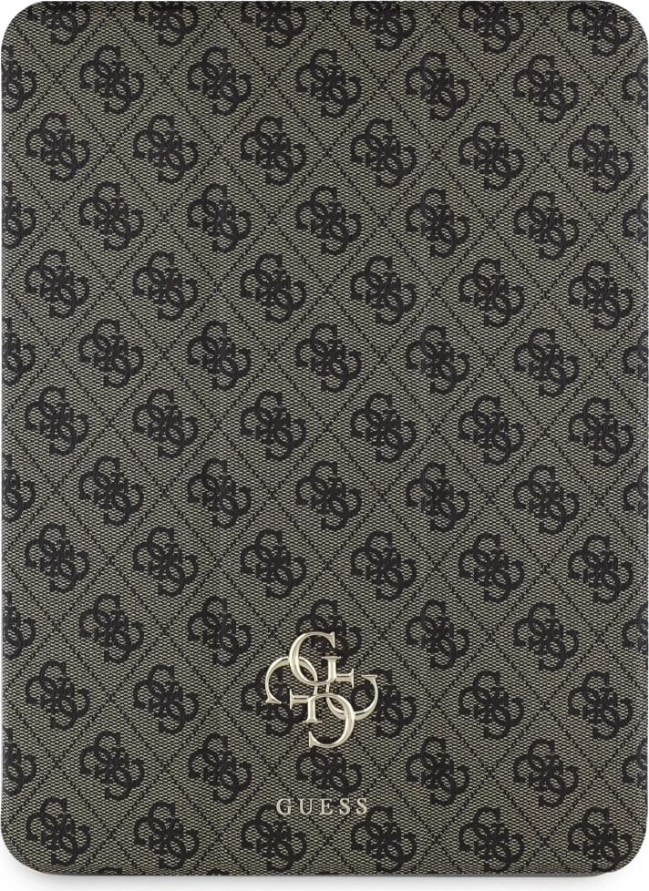Mbështjellës Guess GUFC13RM24PS4SGW për iPad Air 13" 2024, Magnetic 4G Big Logo, Kafe