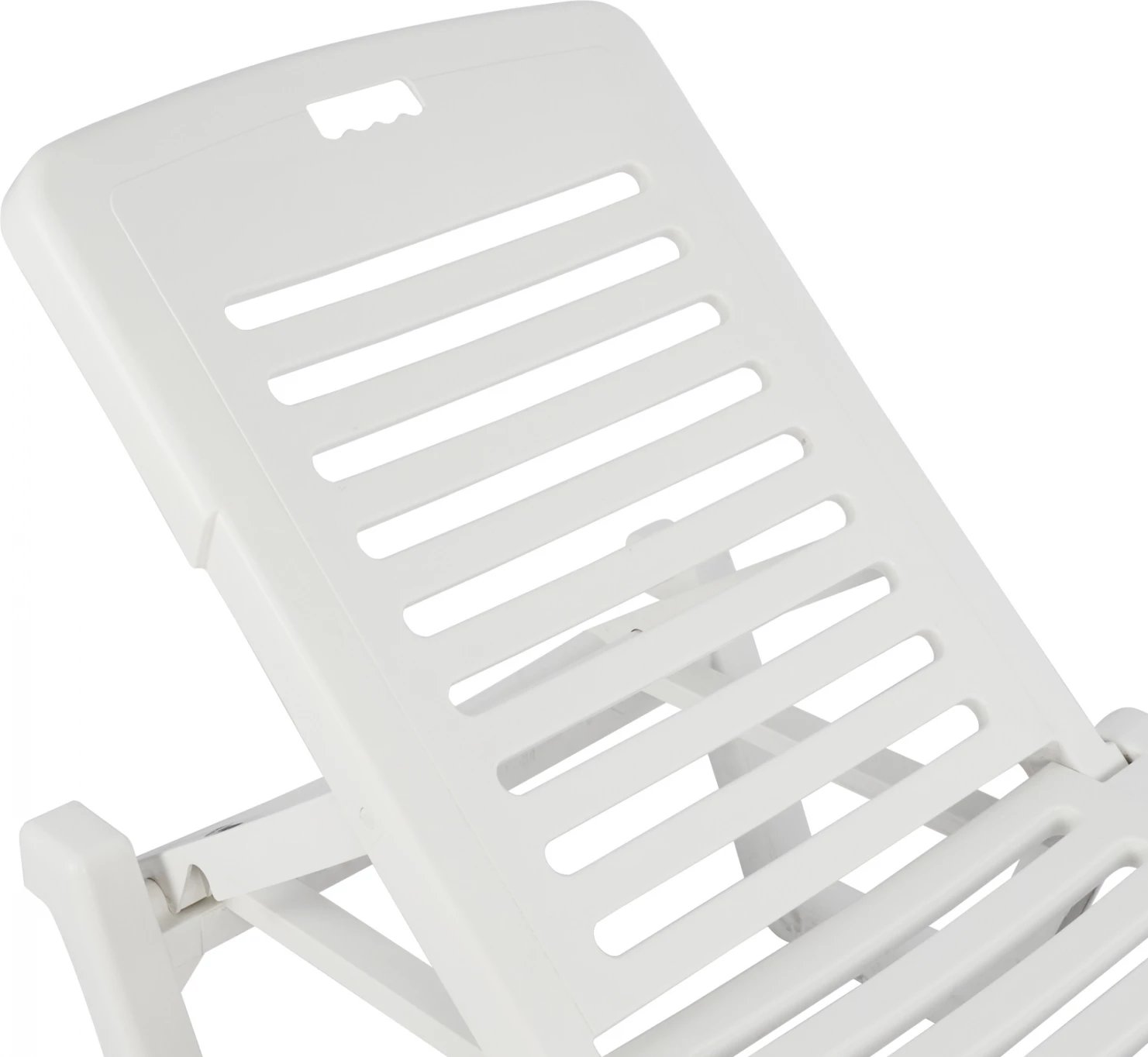 Shezlong plazhi plastik, relaks, 70x190x36cm