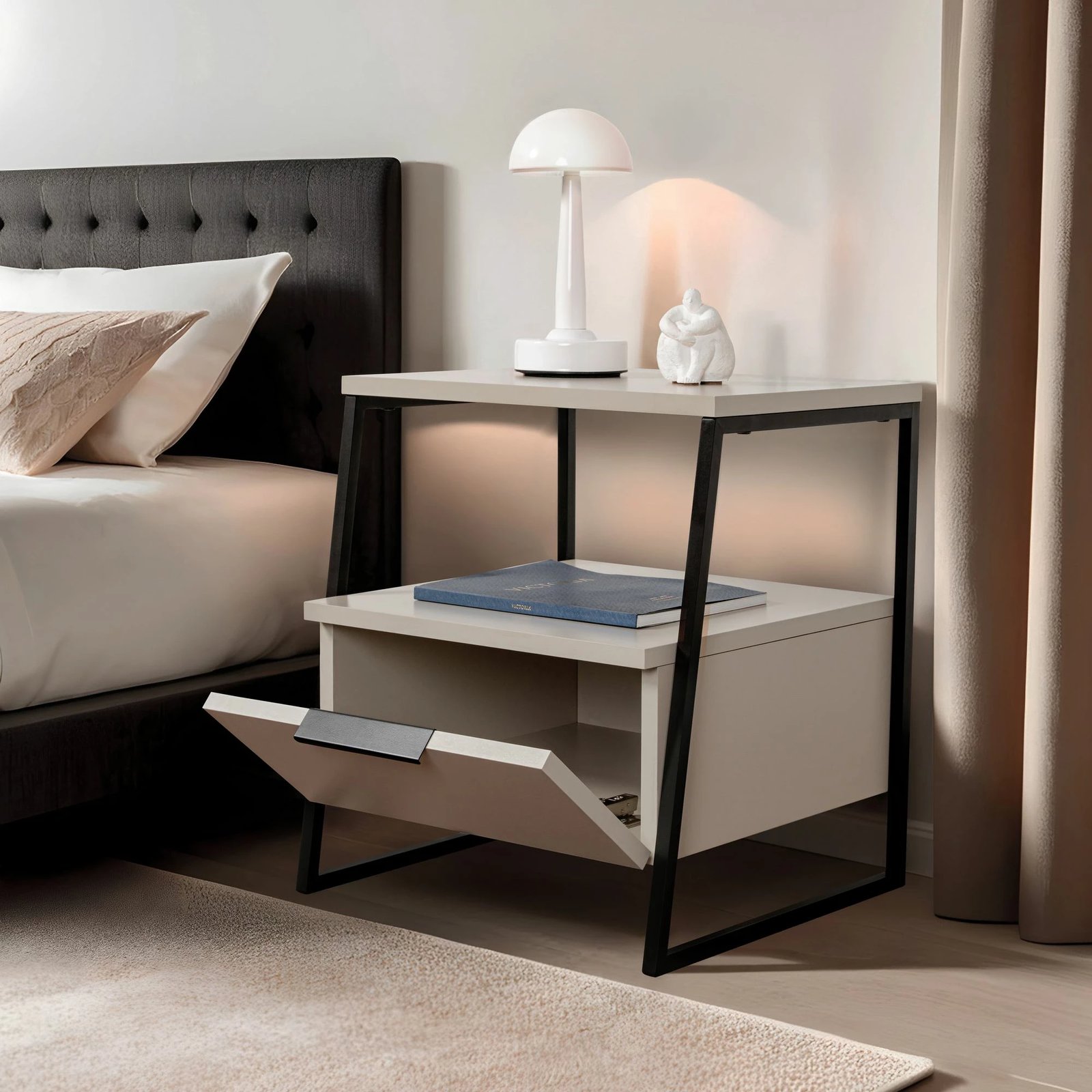 Komodinë Sandstone, Skye Decor, Pal