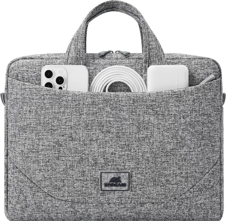 Mbështjellës laptop RIVACASE Anvik 7921, 14 inch, gri e çelët Mbështjellës laptop RIVACASE Anvik 7921, 14 inch, gri e çelët