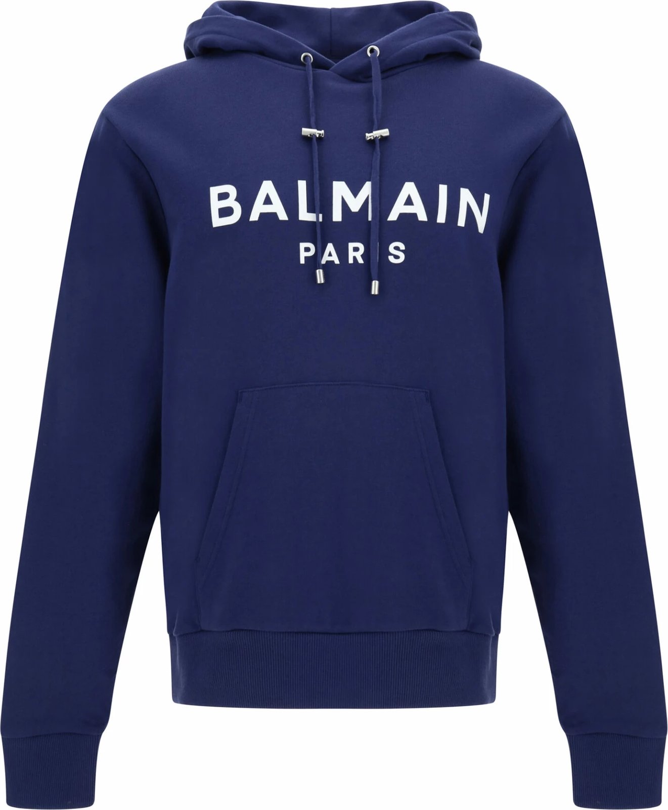 Duks me kapuç Balmain për meshkuj, blu marin