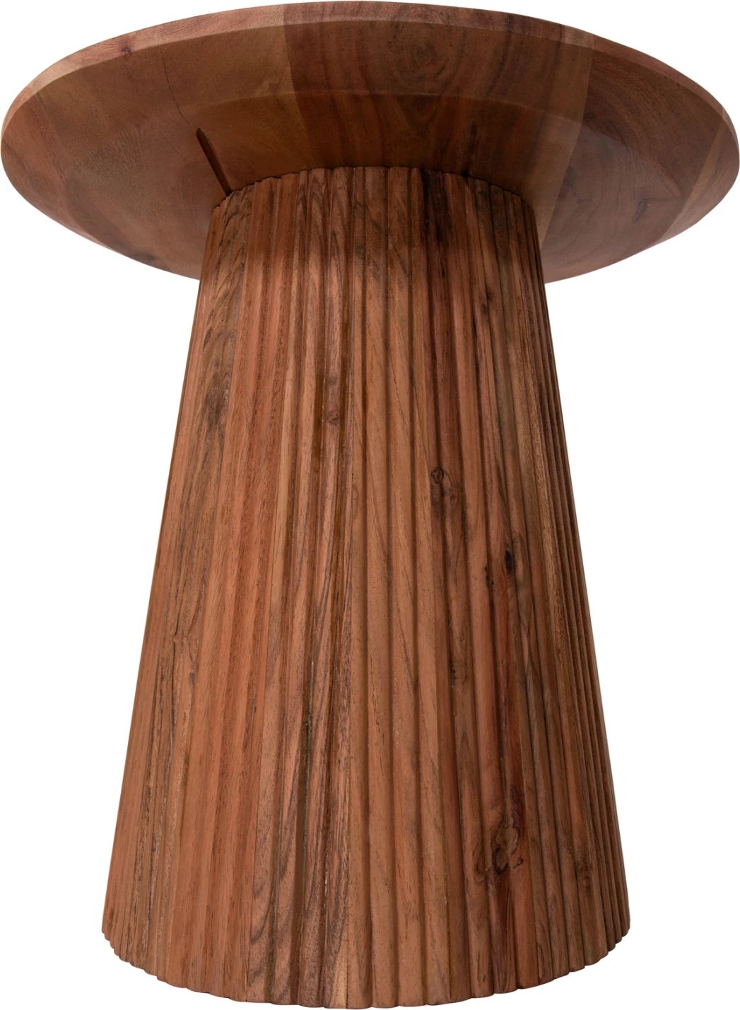 Tavolinë ndihmëse rrethore, ngjyrë natyrale, FH9698, Φ45x44H cm