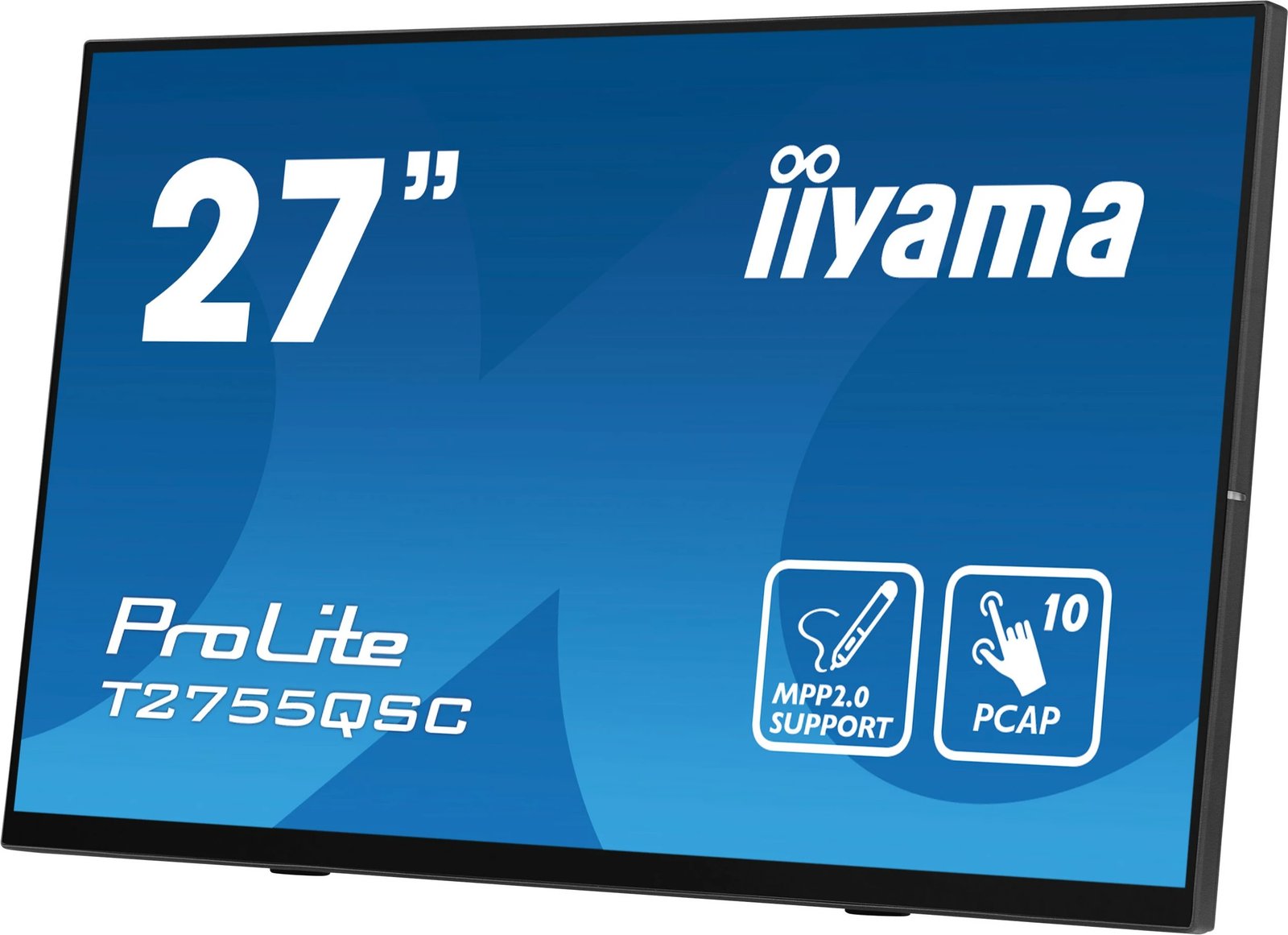 Monitor iiyama ProLite T2755QSC-B1, 27", 2560 x 1440, LCD, e zezë Monitor iiyama ProLite T2755QSC-B1, 27", 2560 x 1440, LCD, e zezë