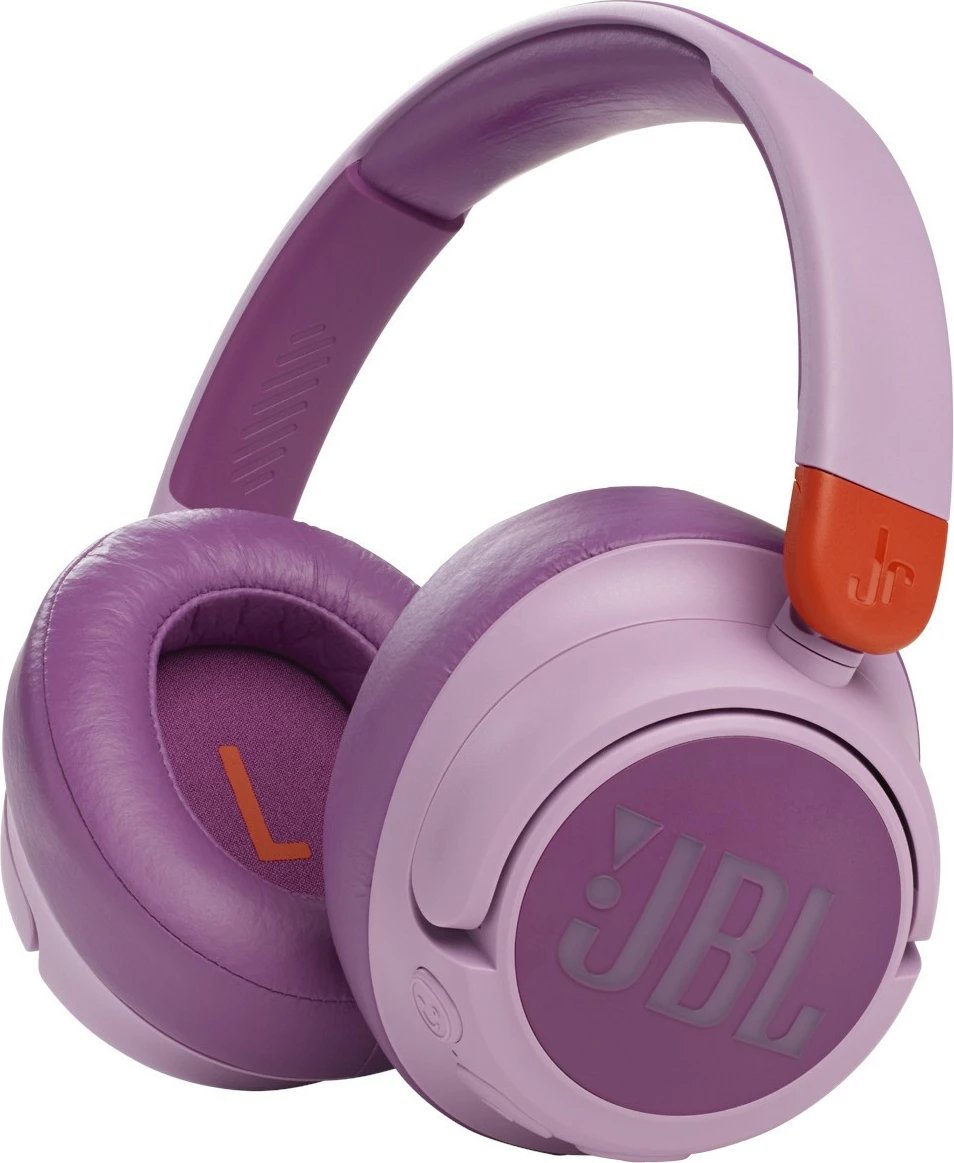 Kufje JBL JR 460 NC wireless për fëmijë, Noise Cancelling, 20 orë bateri, rozë