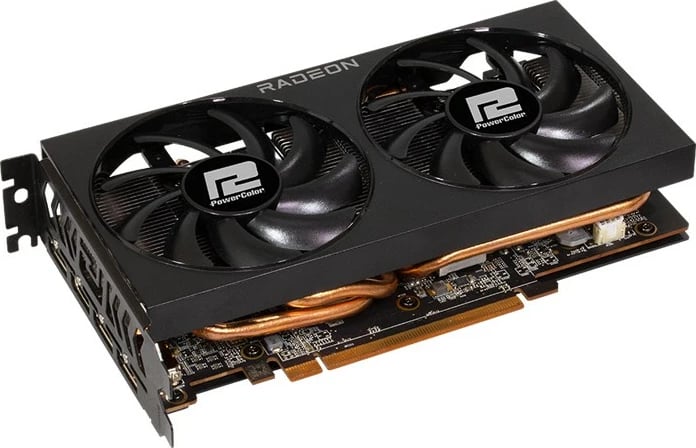 Kartelë grafike PowerColor RX 7600, Radeon RX 7600, 8 GB, GDDR6, PCI Express 4.0, e zezë