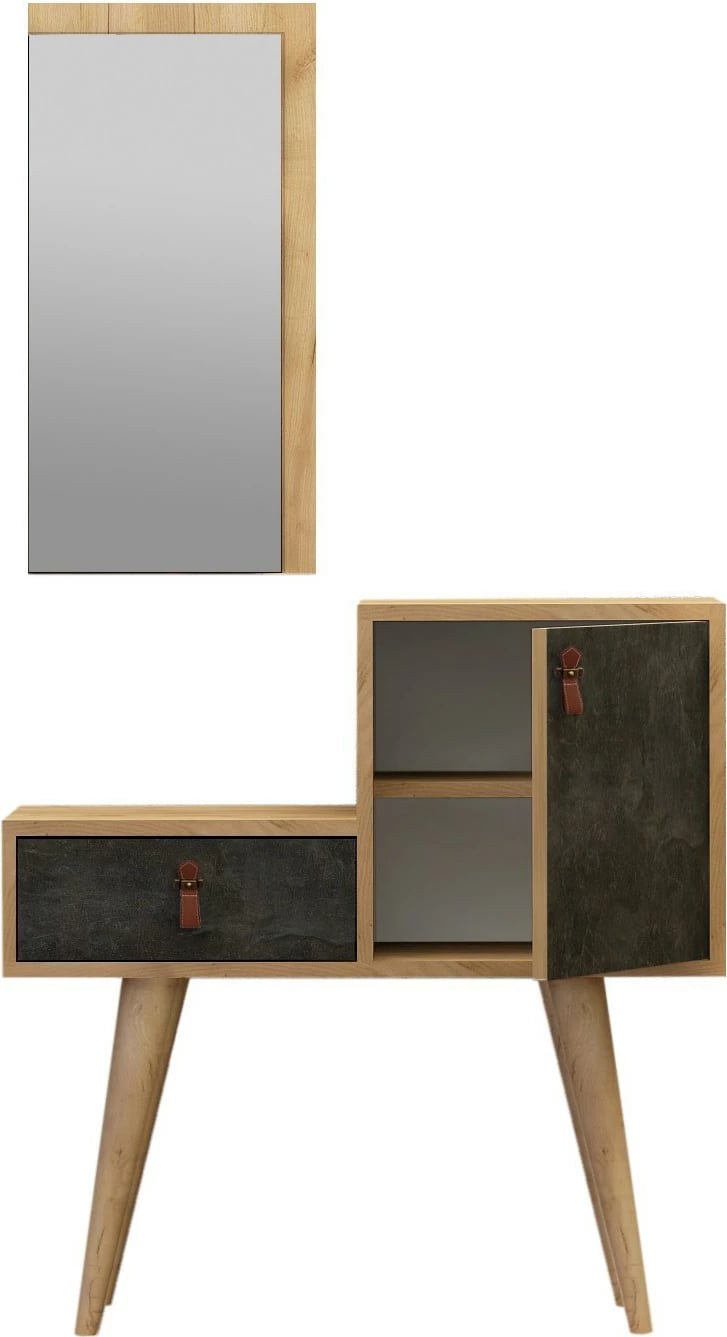 Stendë korridori Hanah Home, Janna, ngjyrë lis dhe gri e errët