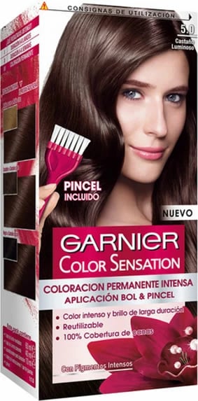 Ngjyrë për flokë Garnier Color Sensation 5.0 Castaño Luminoso