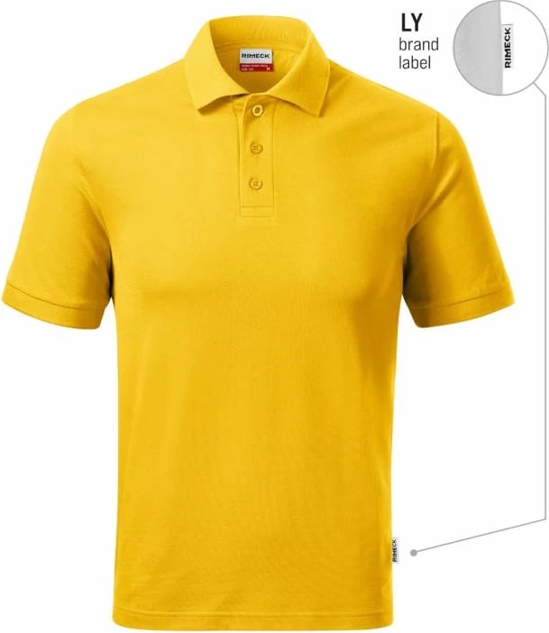 Maicë polo Malfini për meshkuj, e verdhë