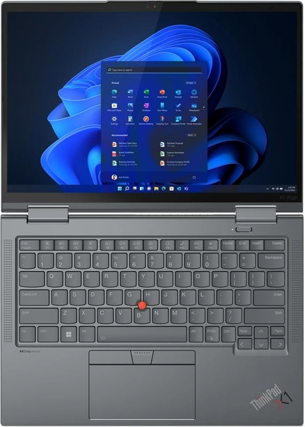Laptop hibrid Lenovo ThinkPad X1 Yoga, Intel Core i7-1355U, Gri
