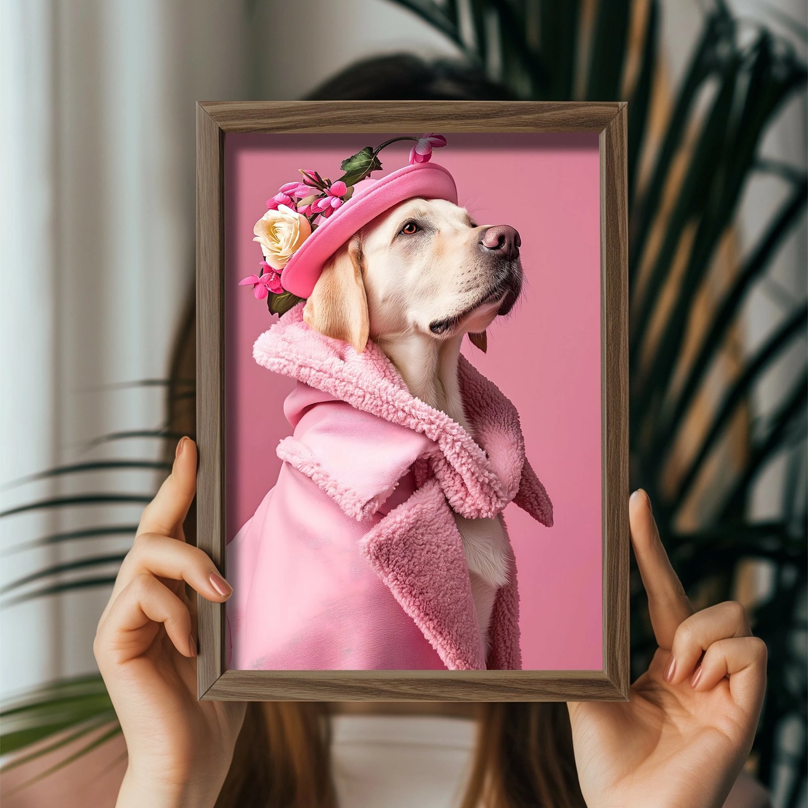 Pikturë dekorative me kornizë MDF, shumëngjyrëshe, Wallity GE077-L