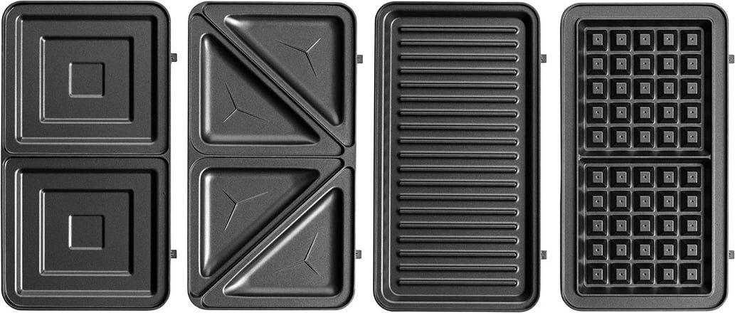 Tostier 4-në-1 Concept SV3070, 900W, pllaka të ndërrueshme, e zezë