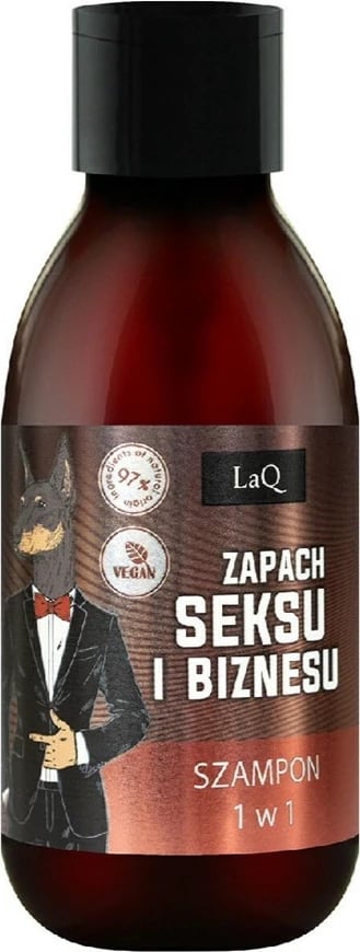 Shampon për meshkuj LaQ Scent of Sex and Business mini hair shampoo 1w1, 100ml