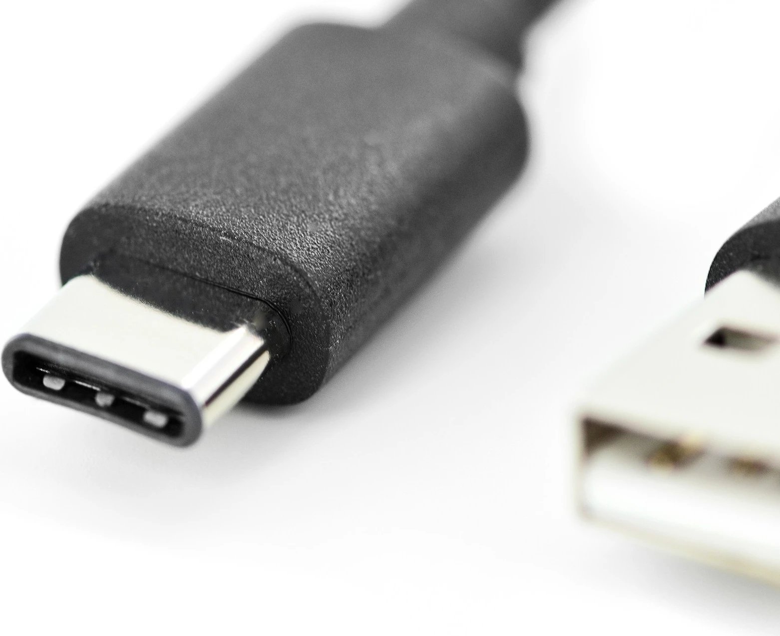 Kabëll USB Digitus Type-C në USB-A, 1.8m, USB 2.0, i zi