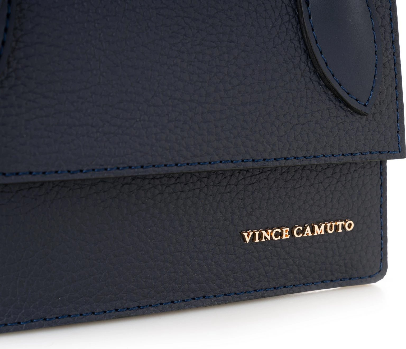 Çantë dore Vince Camuto, ngjyrë kaltër e errët, Parma