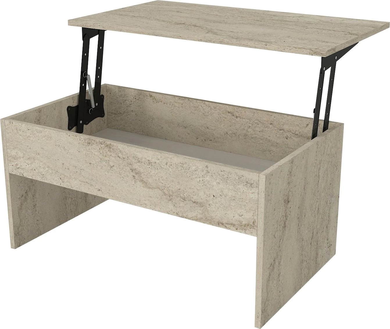 Tavolinë për kafe, ngjyrë travertine, Skye Decor, Akilli