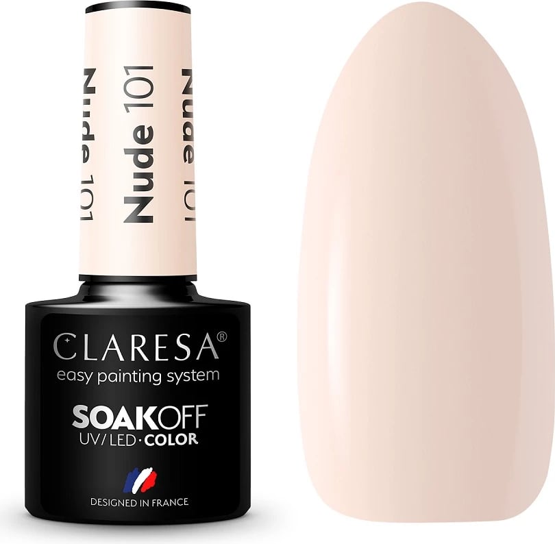 Llak për thonj për femra Claresa 101 Nude 5g