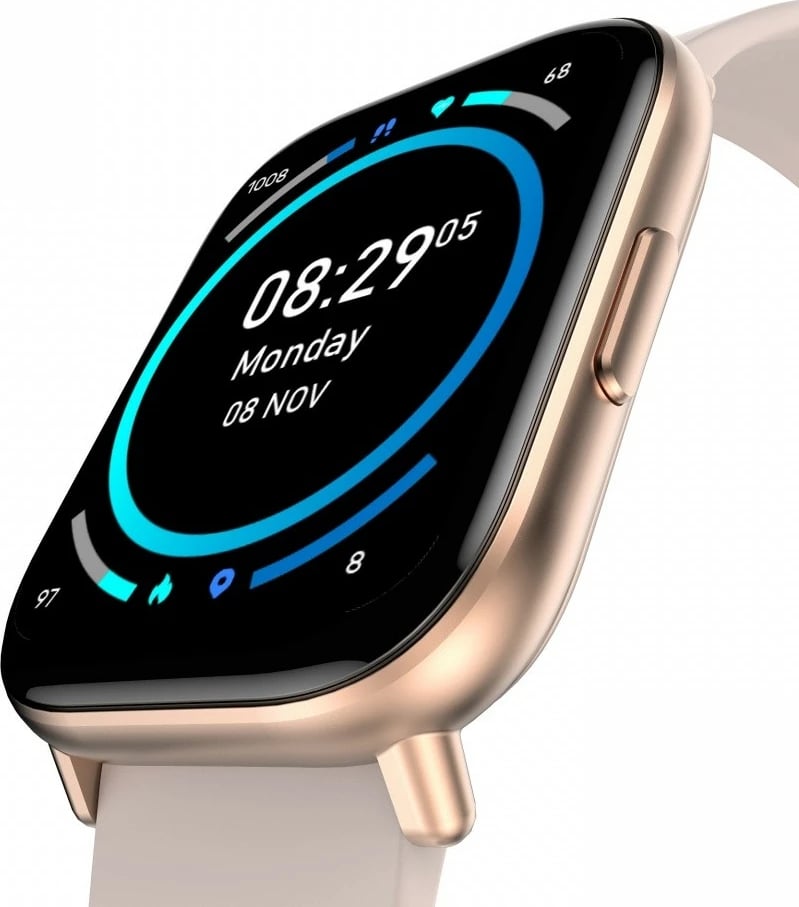 Smartwatch ORO-MED Fit Pro GT, 1.77", AMOLED, 220mAh, Fuchsia