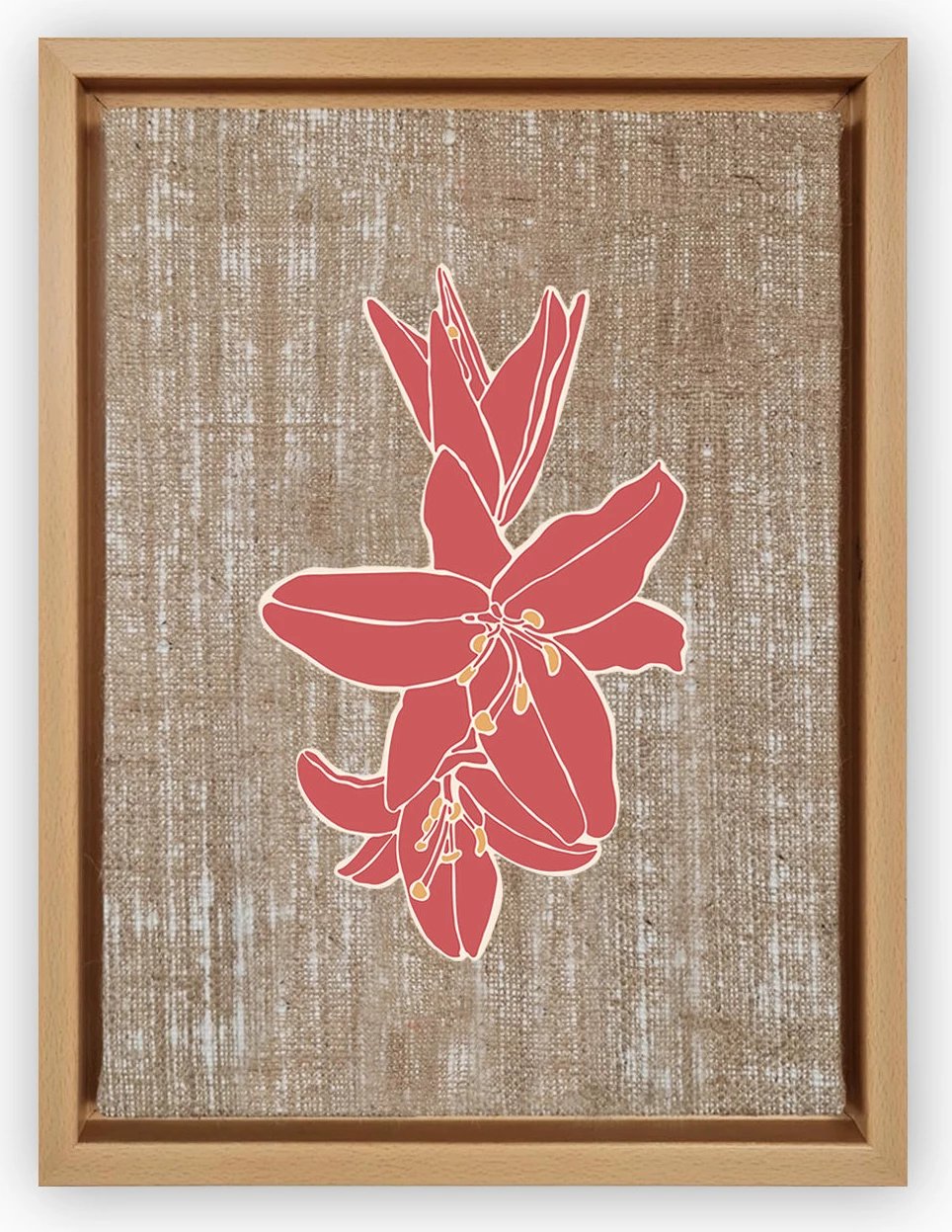 Pikturë dekorative në kanavacë Wallity, LNJ219510825092 - 46x66cm