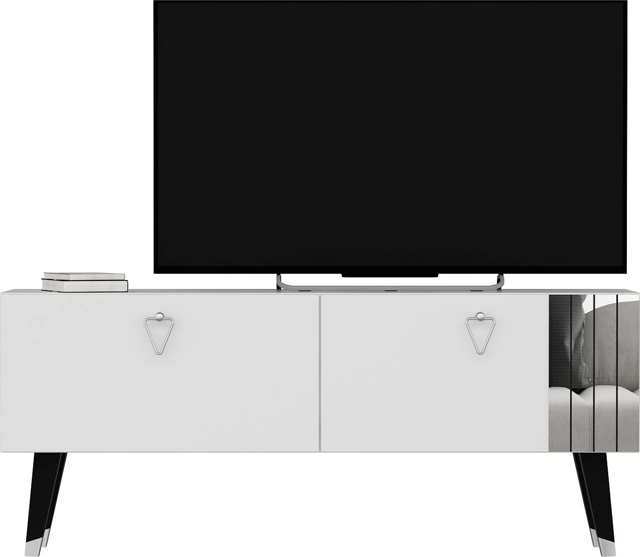 Komodë TV Hanah Home, Tarab, e bardhë