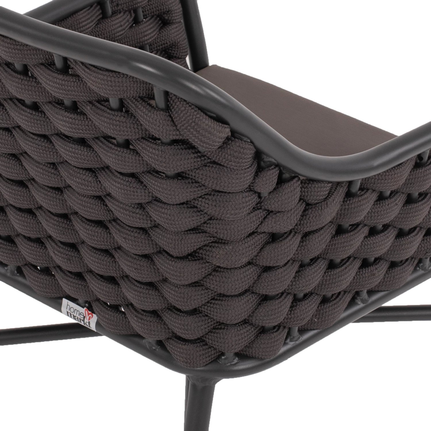 Karrige alumini me litar, ngjyrë gri, FH5858.01, 56x58x76 cm