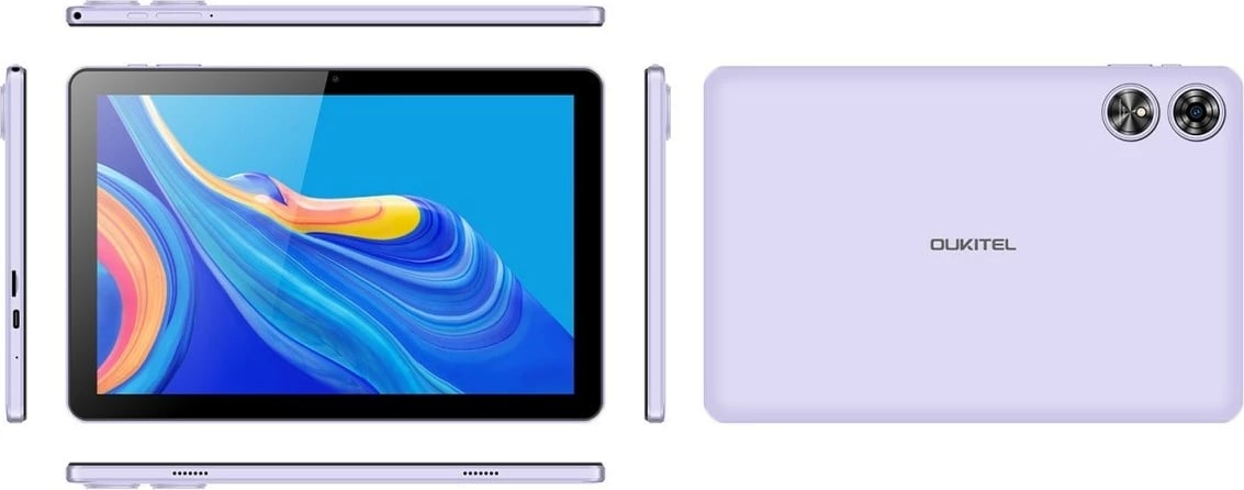 Tablet OUKITEL OT6 WIFI 10.1", 4/64GB, Violet, me stylus dhe aksesorë