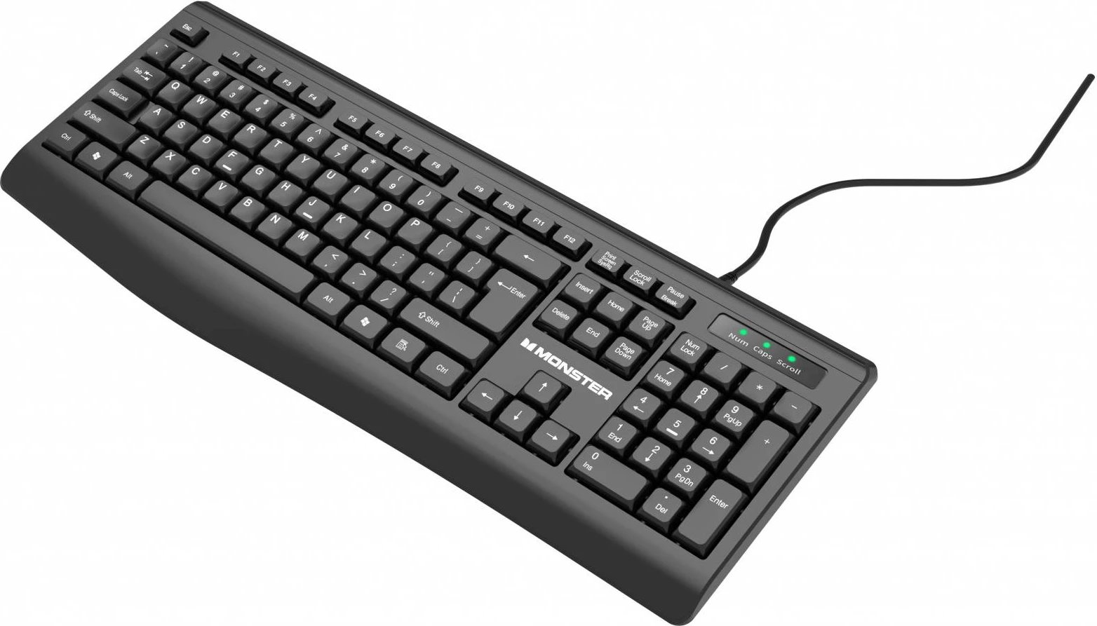 Tastierë MONSTER KM1 PRO-KBK