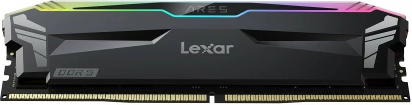 RAM Memorje Lexar ARES RGB DDR5, 32GB (2x16GB), 6800MHz, CL34, e zezë RAM Memorje Lexar ARES RGB DDR5, 32GB (2x16GB), 6800MHz, CL34, e zezë