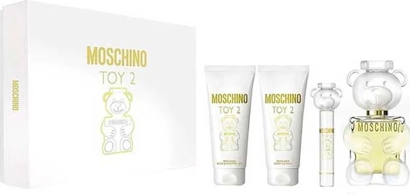 Set Eau de Parfum për femra Moschino Toy 2, 100ml, 4 copë